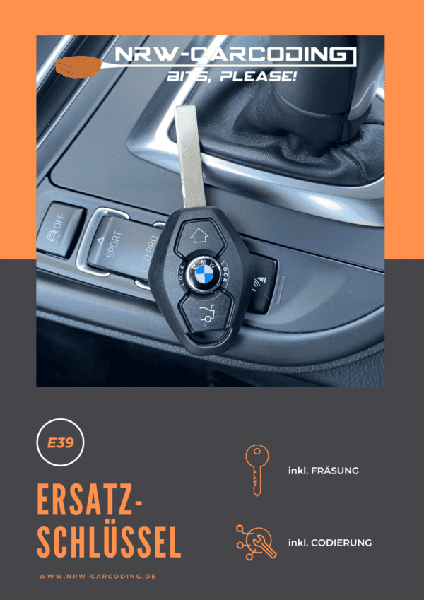 Ersatz-Schlüssel für BMW 5er E39