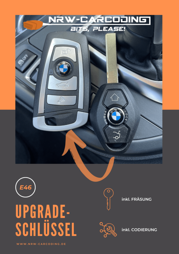 Upgrade-Schlüssel für BMW 3er E46