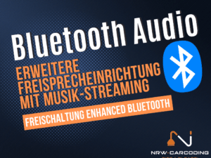 BMW Erweiterung Bluetooth Freisprecheinrichtung / Audio Musik Streaming (für CIC/NBT)