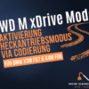 Codierung des 2WD M xDrive Heckantriebsmodus für BMW X3M F97 & X4M F98